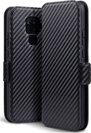 Terrapin Low Profile Book Δερματίνης Μαύρο (Huawei Mate 20 Lite)