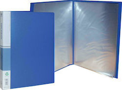 Next Clipboard Flexible with 80 plastic sleeves Slides for Paper A4 (Μiscellaneous colours) 1pcs