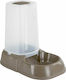 Kerbl Maya Automatic Plastic Bowl with Container Food for Dog & Cat 1.5lt in Brown Color