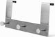 Grekon Inox Door Hook with 3 Positions Silver 28x13cm INOX