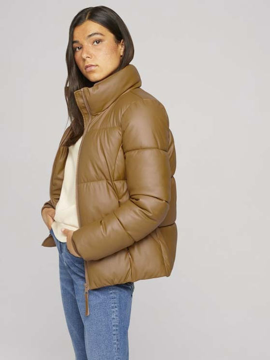 Tom Tailor Kurz Damen Puffer Jacke für Winter B...