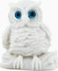 Owl Statue (Alabaster White 10cm)