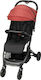 Interbaby Καρότσι Μωρού Kατάλληλο από 6+ Mηνών Black/Red 6kg