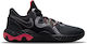 Nike Renew Elevate II Low Basketball Shoes Anthracite / Black / Gym Red / Mtlc Dark Grey