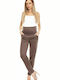 PeeKaBoo 0134 Maternity Pants Beige