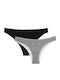 Miss Βαμβακερά Women's Brazil 2Pack Black/white