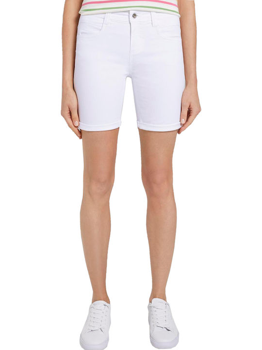 Tom Tailor Women's Bermuda Shorts White