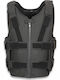 Albainox Kampfweste Black Taktische Weste mit Messer- und Nadel-Schutz SM/MD