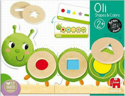 Goula Oli Shapers & Colors Educational Toy Knowledge made of Wood for 2+ Years Old