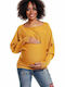 PeeKaBoo 70003C Maternity Sweater Mustard