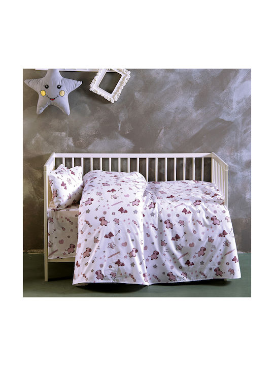 SB Home Σετ Sweet Baby Ροζ 120x160εκ.