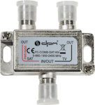 TV-SAT 1/2 5-2400MHz Splitter Satellite FC-COMB-SAT-KN