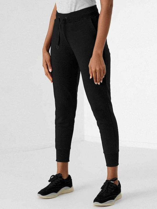 4F Damen-Sweatpants Jogger Schwarz