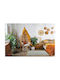 Tzikas Carpets Natura 30160-090 Χειροποίητο Χαλί Ορθογώνιο με Κρόσια Ecru 140x200cm