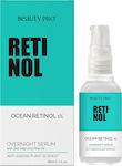 Beauty Pro Moisturizing Face Serum 1% Overnight Suitable for All Skin Types with Retinol 30ml