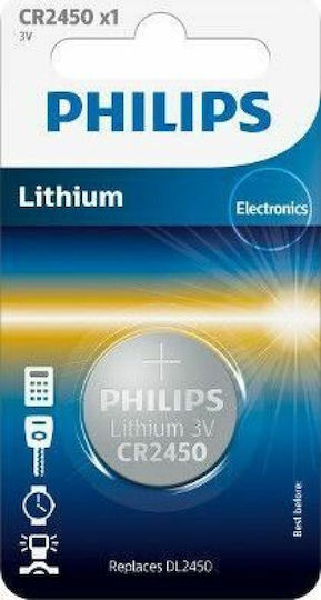 Philips Baterie Litiu pentru ceasuri CR2450 3V 1buc