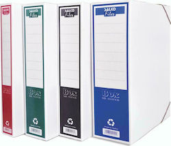 Salko Paper Paper File Box with Rubber Band