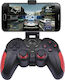 Lamtech Ασύρματο Gamepad για Android / PC / iOS Black/Red