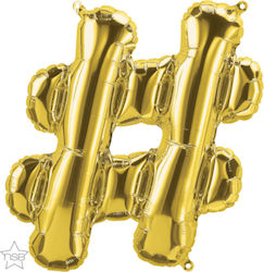 Φοιλ Γράμμα Μίνι Χρυσό Σύμβολο 41cm