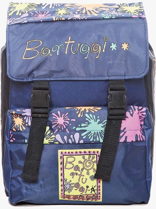 Bartuggi Ghiozdan scoala de Spate Grădinița Multicolor 132-93817-bleu