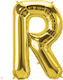 Balloon Foil Jumbo Letter Gold 86cm