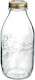 Bormioli Rocco Stagioni Glasflasche Wasser Mit Schraubdeckel Transparent 1000ml