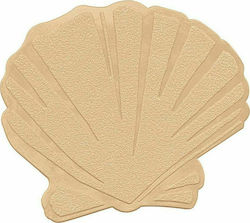 Kleine Wolke Minis Muschel Bathtub Mats Seashell with Suction Cups Yellow 11x11cm 6pcs