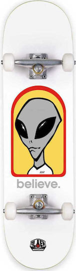 Alien Workshop Believe 8" Komplett Kurzboard Weiß
