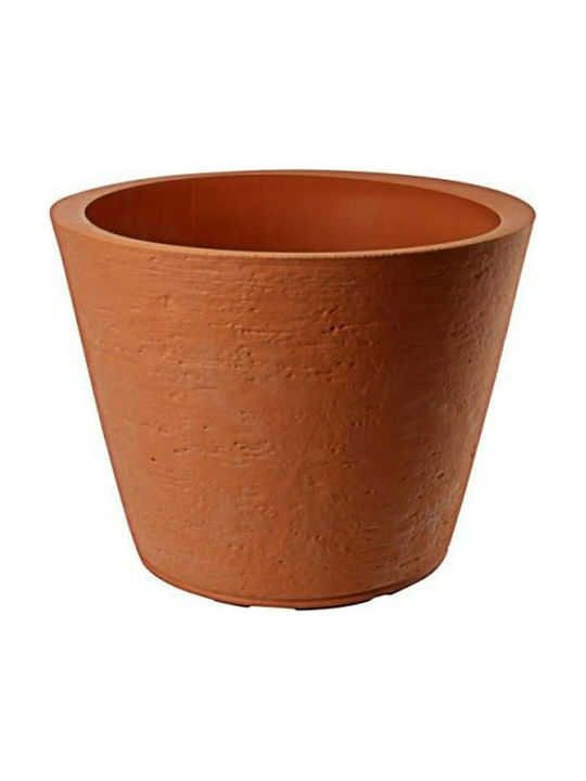 Dimartino Tirso 30 Flower Pot 30x23cm in Orange Color 003.VM30