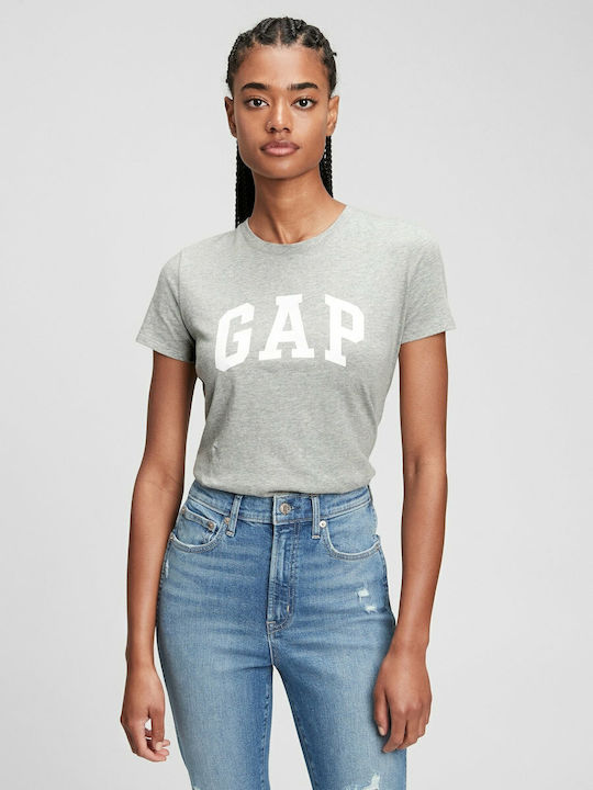 GAP Γυναικείο T-shirt Γκρι
