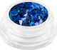UpLac Butterflies Holo 08 Πούλιες για Νύχια σε Μπλε Χρώμα