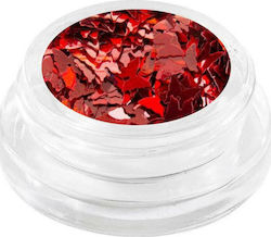 UpLac Butterflies Holo 15 Tinsels for Nails in Orange Color