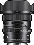 Sigma Full Frame Φωτογραφικός Φακός 24mm f/2 DG DN I Contemporary Wide Angle για Sony E Mount Black