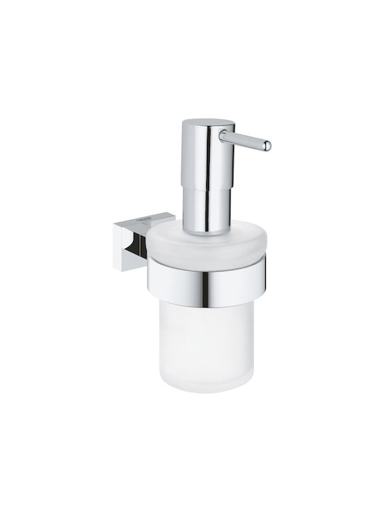 Grohe Essentials Επιτοίχιο Dispenser Γυάλινο Λευκό