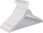 Songmics Clothes Hanger White CRW03W10 10pcs