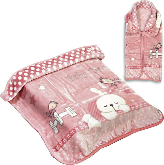 Beauty Home Baby Blanket Nursery Swaddling Blanket Art 5252 Pink