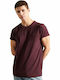 T-shirt Deepest Burgundy Grit