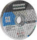 Krausmann A30RBF Disc de șlefuire pentru Μetal 125mm Set de 1buc