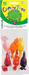 Βιο Αγρός 6 Γλειφιτζούρια Candy Tree με Γεύση Mix Φρούτων Χωρίς Προσθήκη Ζάχαρης 60gr