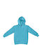 Kids Sweatshirt with Hood and Pockets Turquoise 27K