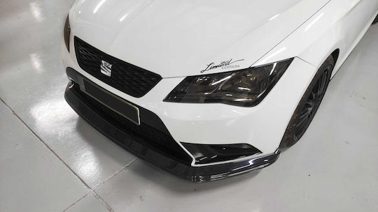 Motordrome Spoiler Car Front Compatible with Seat Leon 2012-2017