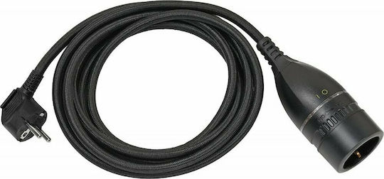 Brennenstuhl Extension Cable Cord 3 x 1.5mm²/3m Black