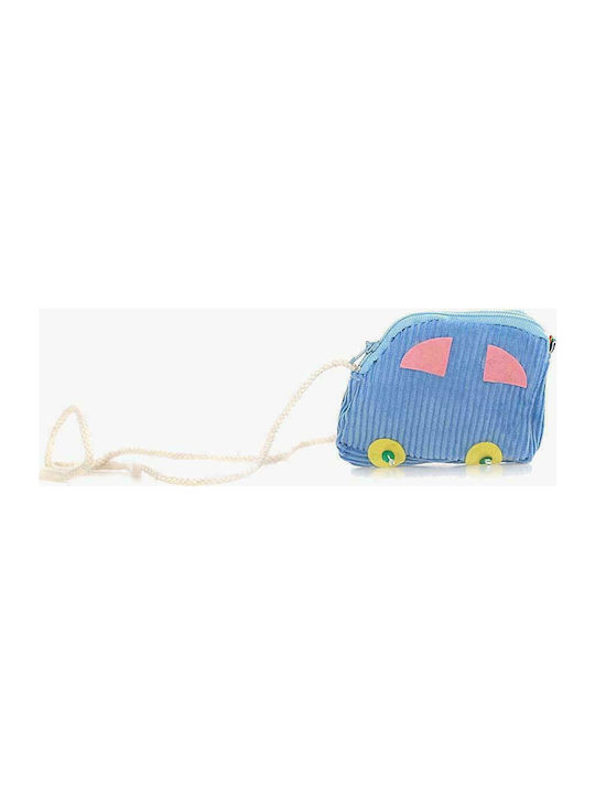 Bartuggi Kids' Wallet Coin with Zipper for Girl Blue