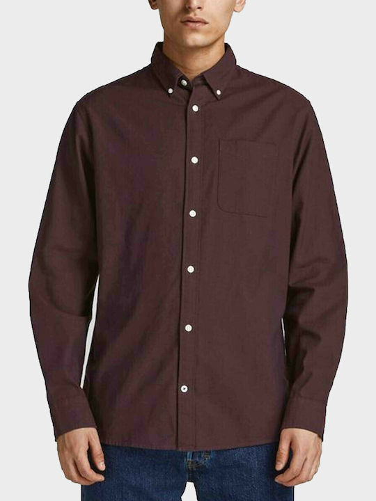 Jack & Jones Langärmlig Baumwolle Hemd Port Royale