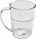 Dianomiki Poolglas 500ml aus PC Kunststoff 1Stück
