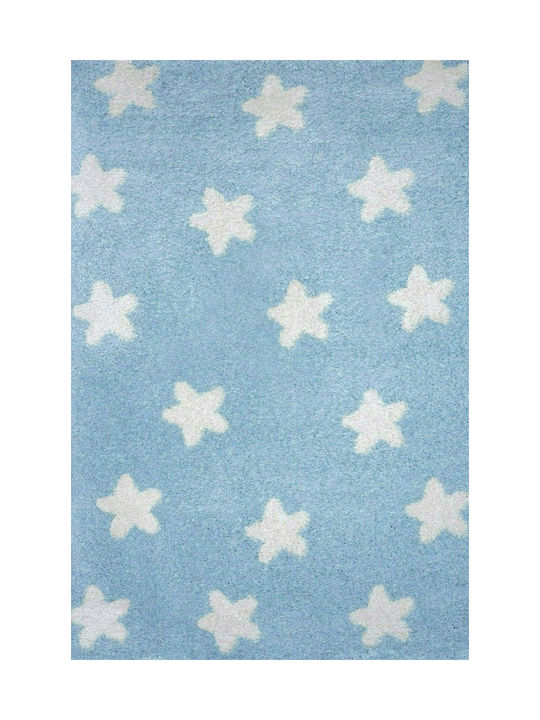 Colore Colori Kids Rug Stele Albastru 170x240cm Thickness 13mm