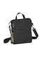 CAT Herrentasche Schulter / Crossbody Schwarz