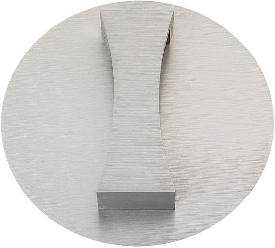 Rabalux Neville Modern Lamp Wall with Integrated LED and Warm White Light Gray 18x21.5x9cm