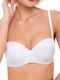 Sielei Bra Strapless Invisible Seams Cup B & C 1580-4