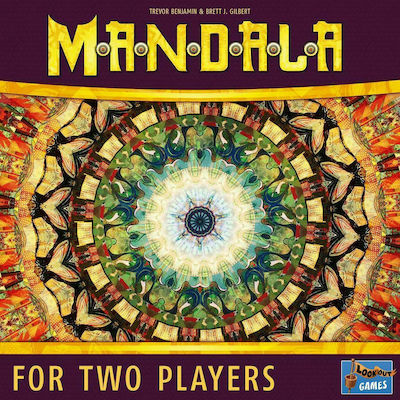 Lookout Games Board Game Mandala for 2 Players 10+ Years LK0112 (EN)